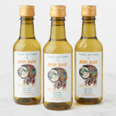 Erstellen Sie Ihren eigenen spirituellen Boho Voll Weinetikett (Flaschen)