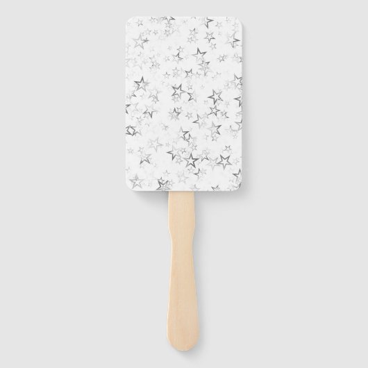 Erstellen Sie Ihren eigenen - Star-Glitzer Fächer (Rückseite)