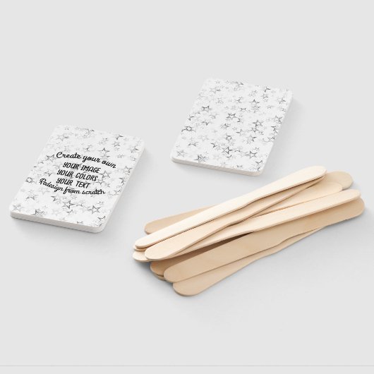 Erstellen Sie Ihren eigenen - Star-Glitzer Fächer (Non-assembled)