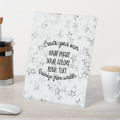 Erstellen Sie Ihren eigenen - Star-Glitzer Sockelschild (In SItu)