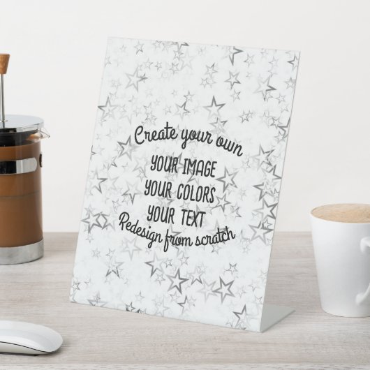 Erstellen Sie Ihren eigenen - Star-Glitzer Sockelschild (In SItu)