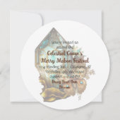 Erstellen Sie Ihren eigenen Steampunk-Schmetterlin Einladung (Rückseite)