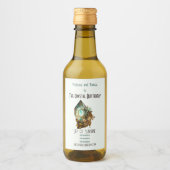 Erstellen Sie Ihren eigenen Steampunk-Schmetterlin Weinetikett (Vorderseite)