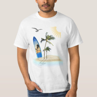 Erstellen Sie Ihren eigenen Strandsurfing-T - Shir T-Shirt