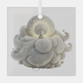 Erstellen Sie Ihren eigenen süßen Mari Moon in Wol Ornament Aus Glas