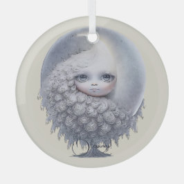 Erstellen Sie Ihren eigenen süßen Mondbaum Ornament Aus Glas