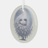 Erstellen Sie Ihren eigenen süßen Mondbaum Ornament Aus Glas (Vorderseite links)