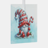 Erstellen Sie Ihren eigenen süßen Pfefferminzkuche Ornament Aus Glas (Vorderseite Rechts)