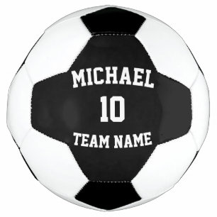 Erstellen Sie Ihren eigenen Teamnamen Nummer Fußball