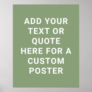 Erstellen Sie Ihren eigenen Text oder Ihre eigene  Poster