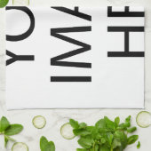 Erstellen Sie Ihren eigenen Text und Ihr eigenes D Handtuch (Gefaltet)