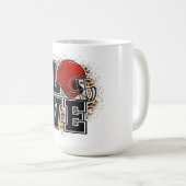 Erstellen Sie Ihren eigenen Text und Ihr eigenes D Kaffeetasse (VorderseiteRechts)