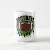 Erstellen Sie Ihren eigenen Text und Ihr eigenes D Kaffeetasse (Mittel)