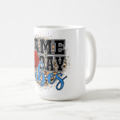 Erstellen Sie Ihren eigenen Text und Ihr eigenes D Kaffeetasse (VorderseiteRechts)