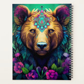 Erstellen Sie Ihren eigenen Tribal Grizzle Bär Planer (Rückseite)