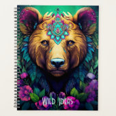 Erstellen Sie Ihren eigenen Tribal Grizzle Bär Planer (Vorderseite)