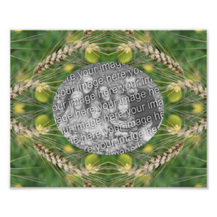 Erstellen Sie Ihren eigenen trockenen Sommergrasra Fotodruck