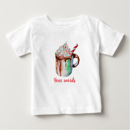 Erstellen Sie Ihren eigenen Urlaub Peppermint Hot  Baby T-shirt