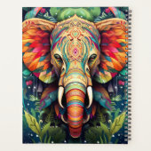 Erstellen Sie Ihren eigenen Urwald-Elefanten Planer (Rückseite)