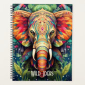 Erstellen Sie Ihren eigenen Urwald-Elefanten Planer (Vorderseite)