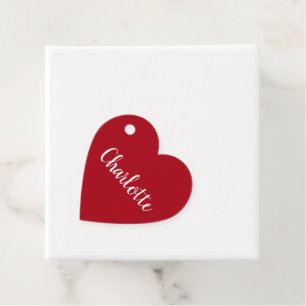 Erstellen Sie Ihren eigenen Valentinstag mit indiv Geschenkanhänger