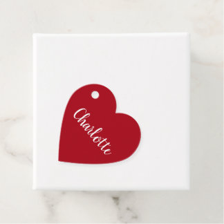 Erstellen Sie Ihren eigenen Valentinstag mit indiv Geschenkanhänger