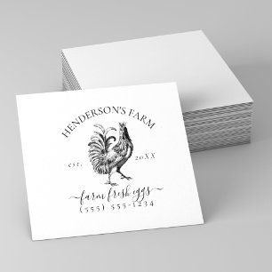 Erstellen Sie Ihren eigenen Vintage Custom Farm Ei Gummistempel