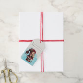 Erstellen Sie Ihren eigenen Vintage Weihnachts-Gno Geschenkanhänger (Mit Garn)