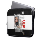 Erstellen Sie Ihren eigenen VIP Pass 8 Wege, um Ih Laptopschutzhülle (Vorderseite Links)