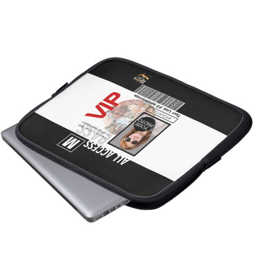 Erstellen Sie Ihren eigenen VIP Pass 8 Wege, um Ih Laptopschutzhülle (Vorne Knopf)