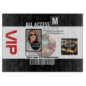 Erstellen Sie Ihren eigenen VIP Pass 8 Wege, um Ih Schneidebrett (Vorderseite)