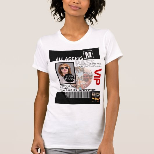 Erstellen Sie Ihren eigenen VIP Pass 8 Wege, um Ih T-Shirt (Vorderseite)