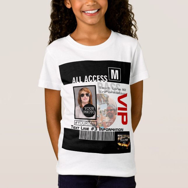 Erstellen Sie Ihren eigenen VIP Pass 8 Wege, um Ih T-Shirt (Vorderseite)