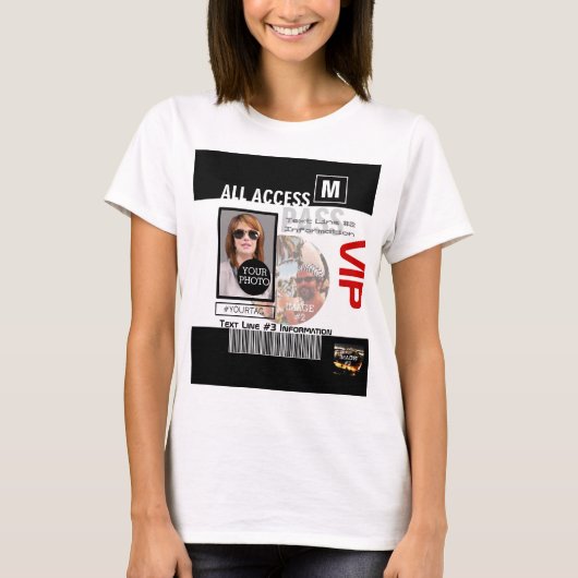 Erstellen Sie Ihren eigenen VIP Pass 8 Wege, um Ih T-Shirt (Vorderseite)