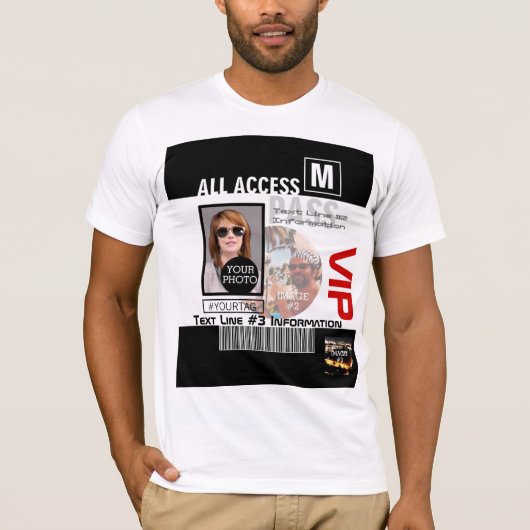 Erstellen Sie Ihren eigenen VIP Pass 8 Wege, um Ih T-Shirt (Vorderseite)
