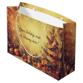 Erstellen Sie Ihren eigenen warmen Weihnachtsbaum  Große Geschenktüte