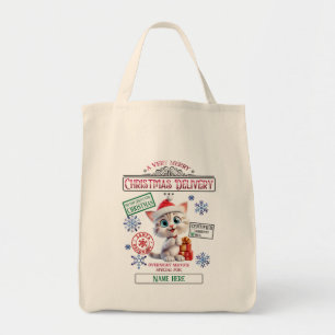 Erstellen Sie Ihren eigenen Weihnachts-Geschenksac Tragetasche