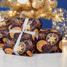 Erstellen Sie Ihren eigenen Weihnachts-Heiß-Apfel Geschenkpapier