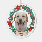 Erstellen Sie Ihren eigenen Weihnachtskranz mit Fo Keramik Ornament (Links)