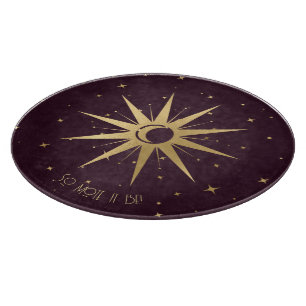 Erstellen Sie Ihren eigenen Wein & Gold Zehn-Punkt Schneidebrett