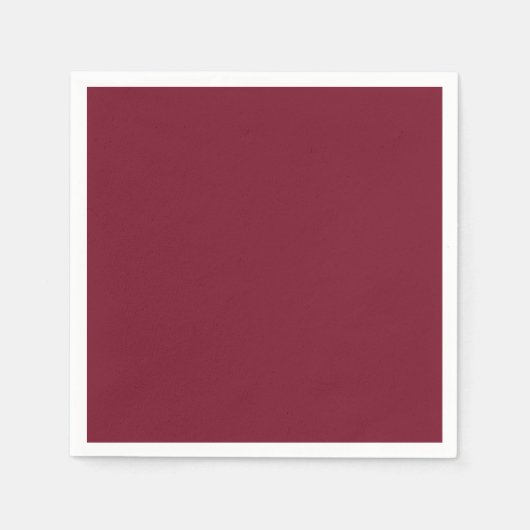 Erstellen Sie Ihren eigenen Wein Rot Serviette (Vorderseite)