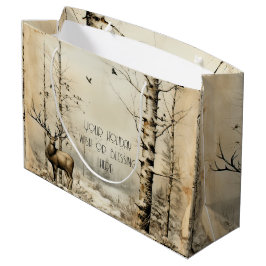 Erstellen Sie Ihren eigenen wilden Winter Große Geschenktüte