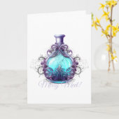 Erstellen Sie Ihren eigenen Zaubertrank Karte (Gelbe Blume)