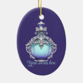 Erstellen Sie Ihren eigenen Zaubertrank Keramik Ornament (Hinten)