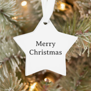 Erstellen Sie Ihren einfachen Markenförderungs-Acr Ornament