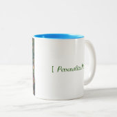 Erstellen Sie Ihren glücklichen Ort individuell an Zweifarbige Tasse (VorderseiteRechts)