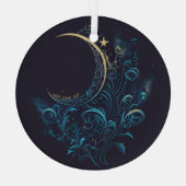 Erstellen Sie Ihren magischen blühenden Mond Ornament Aus Glas (Rückseite)