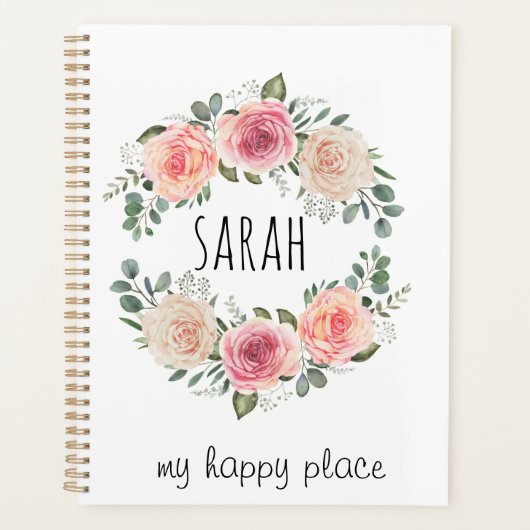 Erstellen Sie Ihren Namen Monatlicher Wochenplaner (Vorderseite)