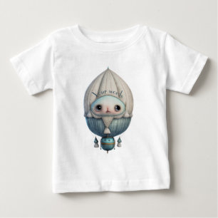 Erstellen Sie Ihren Niedlichen Steampunk-Heißluftb Baby T-shirt
