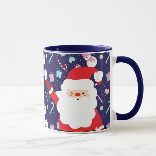 Erstellen Sie Ihren Niedlichen Weihnachtsmann Tasse (Rechts)